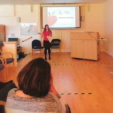 An image of Workshops - Stress, Menopause, Mindfulness, Sleep, Food & Mood